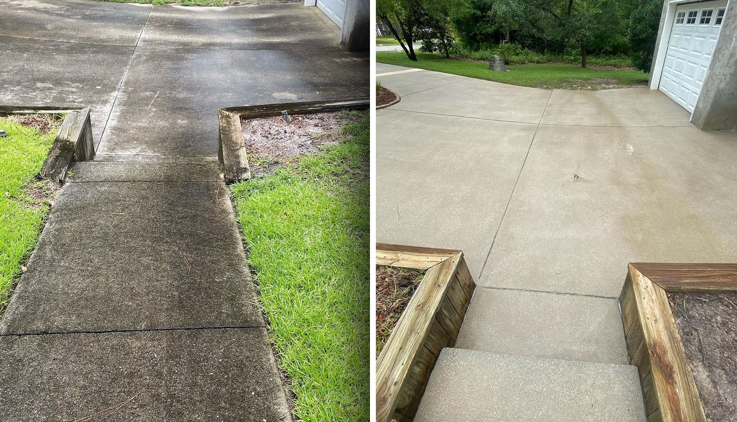 Walkway Before & After